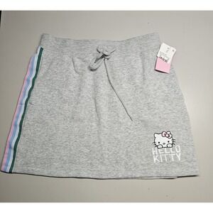 Sanrio Women's Hello Kitty Fleece Mini Skirt Gray Size XS